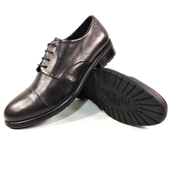 Baldinini Trend Luxury Women BALDININI 🇮🇹 WOMEN\'S BROWN SOFT LEATHER COMFORT OXFORD SHOES